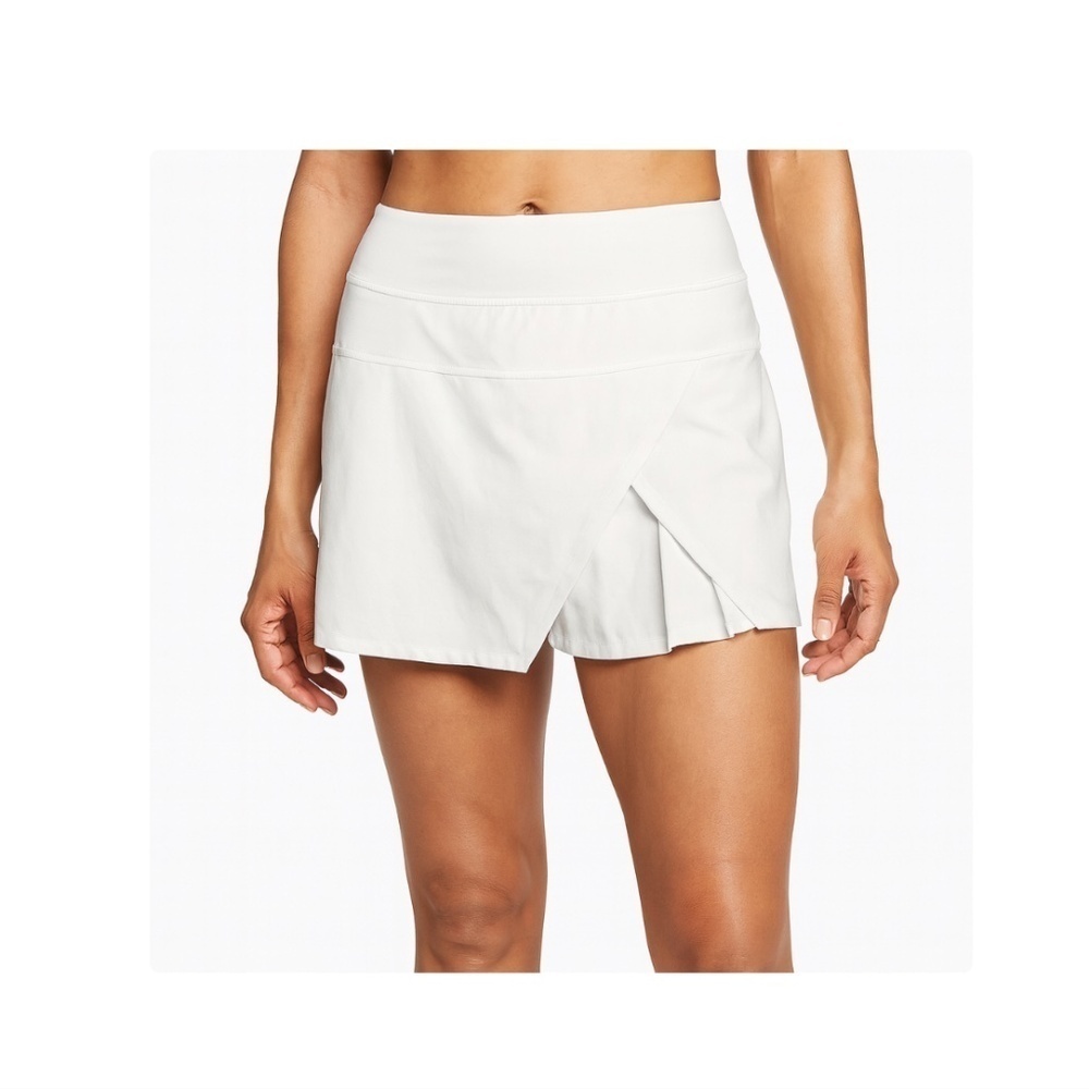 Athleta Pull-on Activewear Tennis Skort Off White Size XL